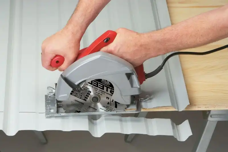 Best Way To Cut Sheet Metal Roofing Sky High Roofing QLD